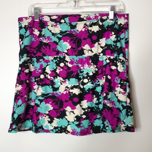 Ocean Lily Women's Floral Bikini Bottoms Tankini Swimwear XL XLARGE PLUS SIZE - Picture 3 of 7